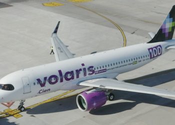 Volaris pide a usuarios no confiarse de los horarios que se mostraran en pantallas del AICM y revisar estatus de vuelos en su aplicación