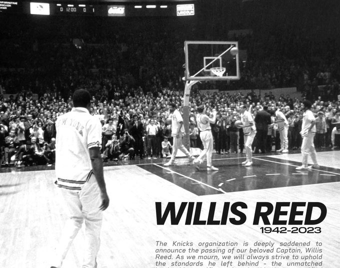Fallece Willis Reed, doble campeón de la NBA