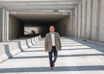 Pedro Rodríguez supervisa obra del deprimido Chiluca; se abrirá a la circulación en próximos días