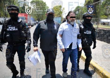 Christian Von Roerich es presentado ante un juez de control para su audiencia inicial