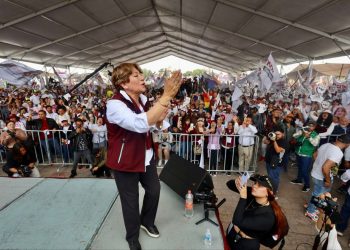 Más de 10 mil personas en Cuautitlán Izcalli ovacionan el “Proyecto del Cambio” de la maestra Delfina Gómez