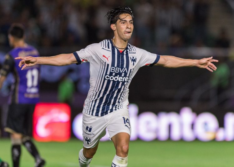 Erick Aguirre celebrates his goal 0-2 of Monterrey during the game Mazatlan FC vs Monterrey, corresponding to Round 16 of the Torneo Clausura 2023 of the Liga BBVA MX, at El Kraken Stadium, on April 21, 2023.



Erick Aguirre celebra su gol 0-2 de Monterrey durante el partido Mazatlan FC vs Monterrey, Correspondiente a la Jornada 16 del Torneo Clausura 2023 de la Liga BBVA MX, en el Estadio El Kraken, el 21 de Abril de 2023.