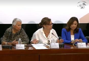 Lanzan senadoras y diputadas frente legislativo plural para frenar leyes patriarcales