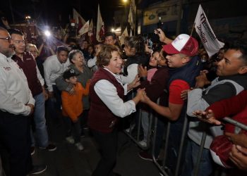 Es nuestra oportunidad histórica, vamos a ganar porque 8 de cada 10 mexiquenses ya quieren el cambio: Delfina Gómez arranca campaña por Edoméx