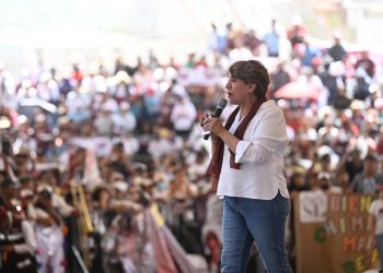 ¡Agua para todos! Propone Delfina Gómez combatir las tomas clandestinas y el tráfico ilegal del líquido en el Edomex