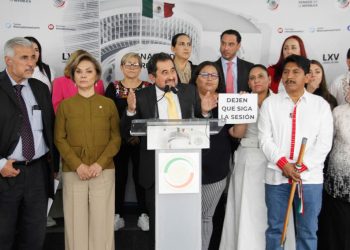 Acusa oposición a Morena de romper acuerdo para nombrar a un comisionado del INAI, no se votará nada si no sale lo del INAI advierten