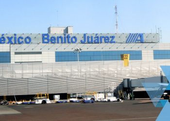 Chocan dos aeronaves en tierra en el AICM, aquí los detalles