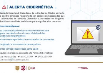 Alerta Policía Cibernética sobre correos electrónicos fraudulentos, te contamos