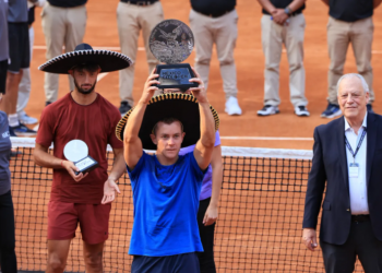 Dominik Koepfer se corona en el Mexico City Open 2023