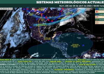 Se pronostican lluvias puntuales fuertes en estos estados