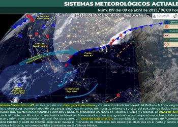 Este domingo, se pronostican lluvias fuertes a muy fuertes con posible caída de granizo estos estados