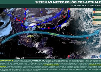 Se pronostica de lluvias muy fuertes, descargas eléctricas y posible caída de granizo en estos estados