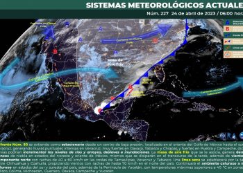 Se pronostican lluvias puntuales intensas en estos estados