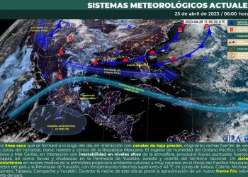 Se pronostican lluvias puntuales fuertes en este estado