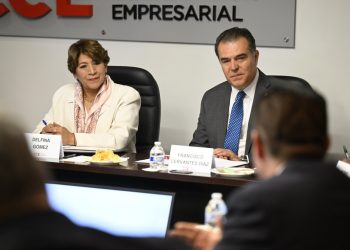 Se reúne Delfina Gómez con el Consejo Coordinador Empresarial para detallar propuestas en seguridad y competitividad económica