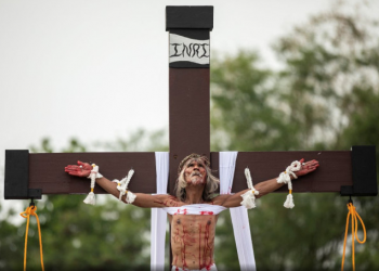 Así celebran la Semana Santa en Filipinas