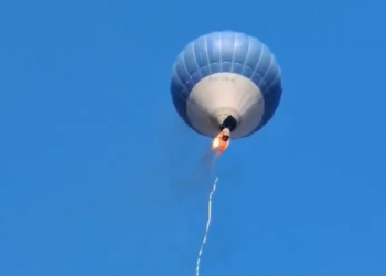 Trágico incendio en globo aerostático deja dos muertos en Teotihuacán