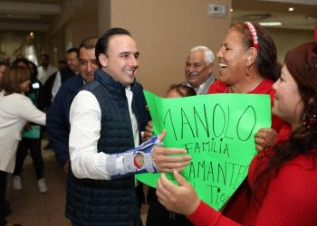 Con propuestas deja Manolo claro que Coahuila va pa’ delante