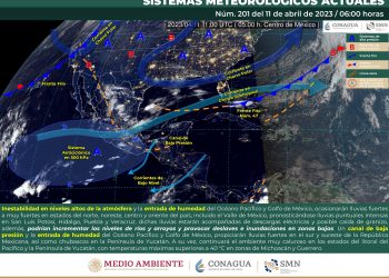 SMN prevé lluvias fuertes, te contamos dónde