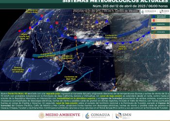 El frente frío 48 y una vaguada polar originará descenso de temperaturas, aquí más información