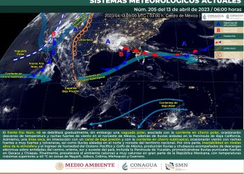 El frente frío 48 ocasionará descenso de temperaturas en el país