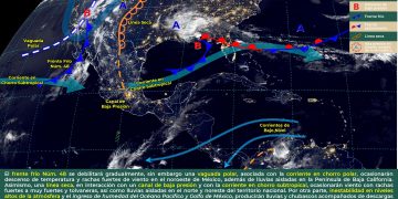 El frente frío 48 ocasionará descenso de temperaturas en el país