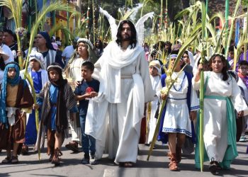 Se calculan que 2 millones de personas que visitarán la representación de la Pasión de Cristo en Iztapalapa: Brugada