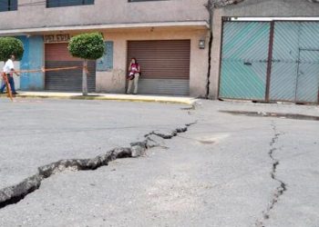 Morena en el congreso capitalino pide atender el agrietamiento en CDMX