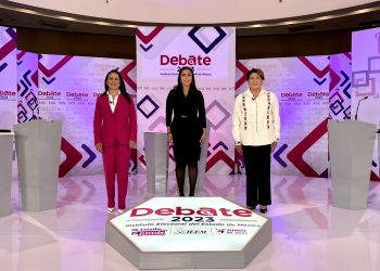 Las candidatas del Edomex, acudieron al 2do debate, en donde cada coalición se dijo ganadora