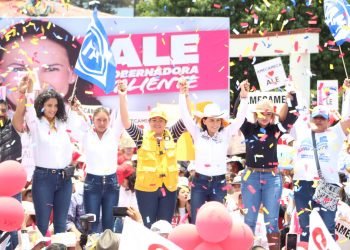 A tres semanas de la elección ya estamos en empate: Alejandra Del Moral