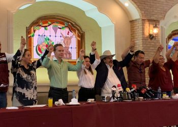 Anuncia PVEM apoyo a Morena en Coahuila, renuncia a candidatura de Lenin