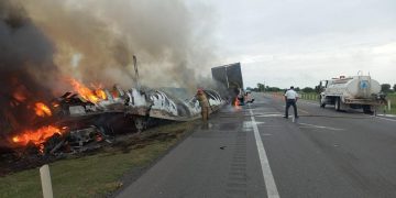 Accidente en carretera de Tamaulipas deja 26 personas fallecidas