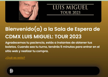 ¡Agotados los boletos para ver a Luis Miguel!