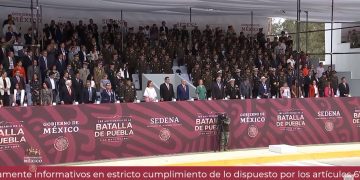 Así conmemoró López Obrador el 161 aniversario de la Batalla de Puebla