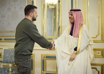 Zelenski llega a Arabia Saudí