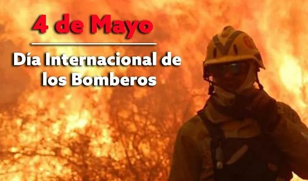 imagen para saludar a bomberos voluntarios en el día internacional del bombero