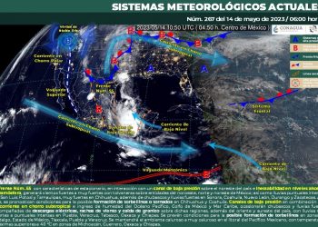 Se pronostican lluvias puntuales muy fuertes a intensas en estas regiones del país