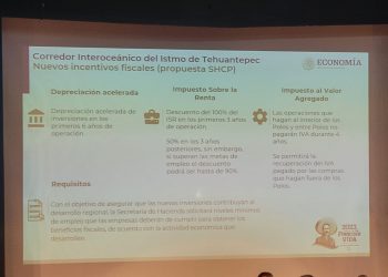 Anuncia Raquel Buenrostro bases de licitación de los primeros polos de desarrollo del corredor Interoceánico