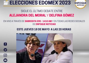 ¿Qué podemos esperar del debate entre las candidatas a la gubernatura del Edomex?