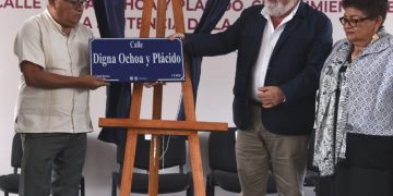 Fue inaugurada la calle Digna Ochoa y Plácido