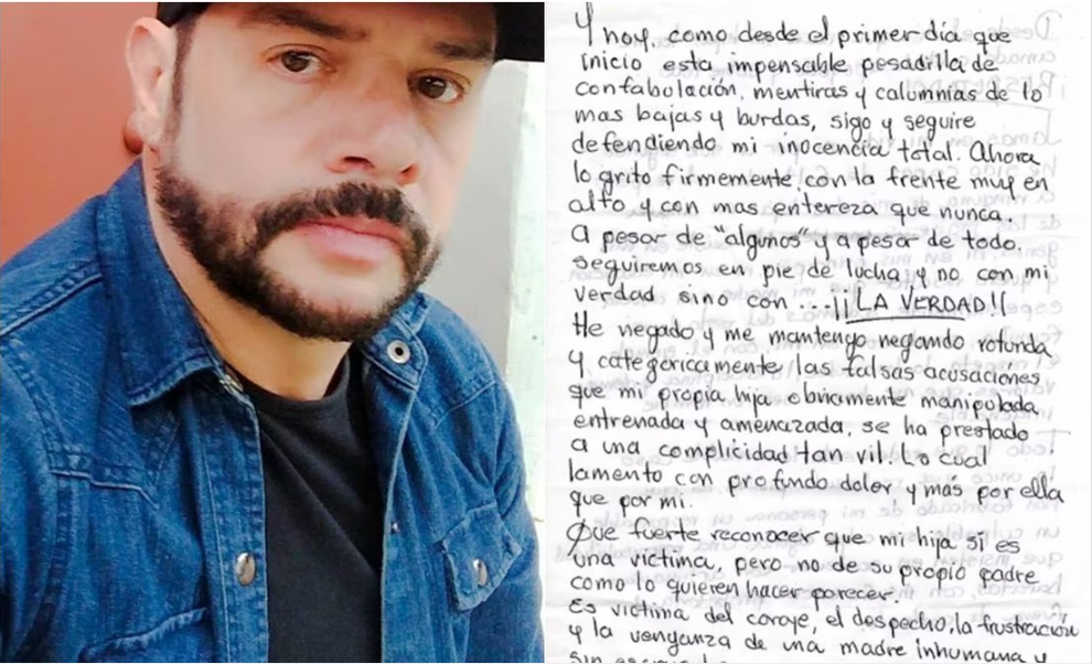 Héctor Parra escribe sentida carta tras sentencia de más de 10 años de prisión - Enfoque Noticias