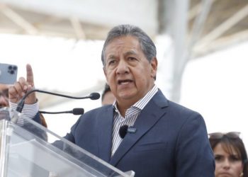 Las encuestas dicen que Delfina Gómez está 20 puntos arriba: Higinio Martínez