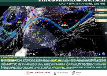SMN prevé lluvias fuertes y caída de granizo