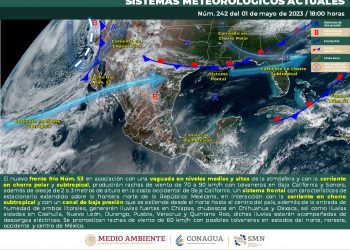 El frente frío 53 ocasionará lluvias en estos estados, te contamos