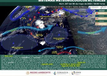 SMN prevé lluvias fuertes y descargas eléctricas, te contamos en qué estados