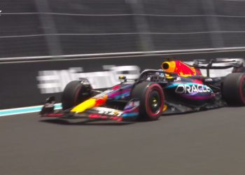 Max Verstappen dominó el último entrenamiento libre de Miami