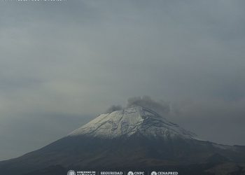 Estas son las acciones del gobierno de Puebla ante la actividad volcánica del Popocatépetl