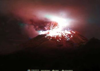 Registra Popocatépetl 1 mil 425 minutos de tremor de alta frecuencia en las últimas 24 horas