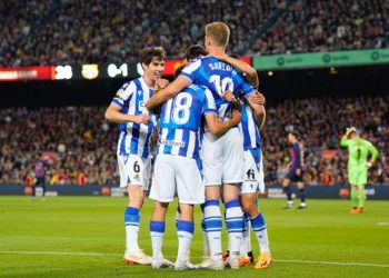 La Real Sociedad tiene histórico triunfo ante el Barcelona