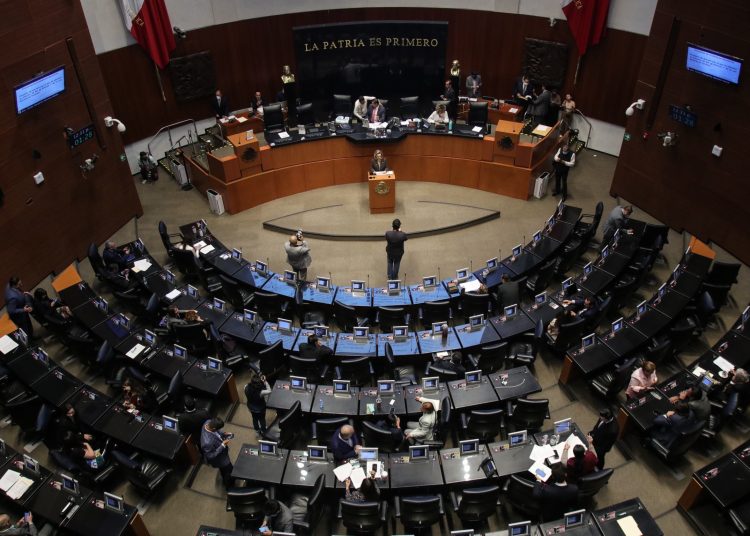 CIUDAD DE MÉXICO, 29NOVIEMBRE2022.- Continúa sesión ordinaria en la Cámara de Senadores.
FOTO: ANDREA MURCIA /CUARTOSCURO.COM